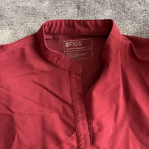 Burgundy Figs Rafaela Top